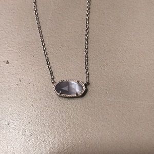 Kendra Scott Elisa Silver Pendant Necklace